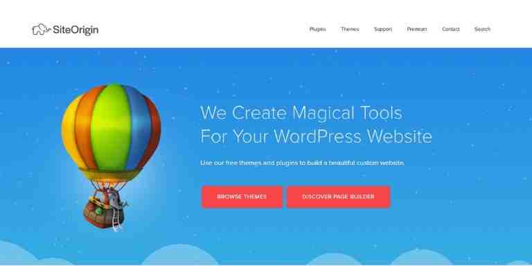 SiteOrigin wordpress page builder