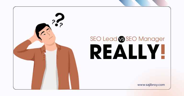 Is SEO Lead Higher than SEO Manager